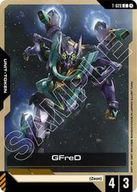 GFreD (T-020) Token - Steel Requiem - Gundam Card Game card