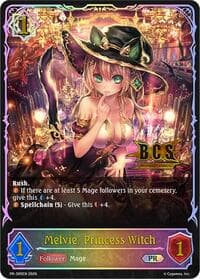 Melvie, Princess Witch - Shadowverse: Evolve Promo Cards - Shadowverse: Evolve card