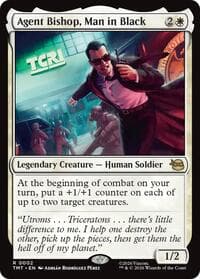 Agent Bishop, Man in Black - Teenage Mutant Ninja Turtles - Magic: The Gathering card