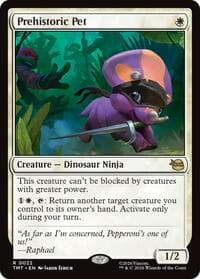 Prehistoric Pet - Teenage Mutant Ninja Turtles - Magic: The Gathering card