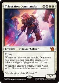 Triceraton Commander - Teenage Mutant Ninja Turtles - Magic: The Gathering card