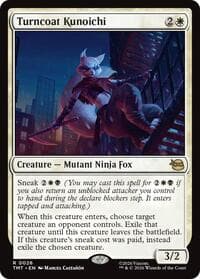 Turncoat Kunoichi - Teenage Mutant Ninja Turtles - Magic: The Gathering card