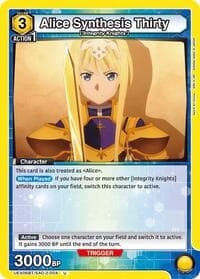Alice Synthesis Thirty - UEX06BT: Sword Art Online Vol.2 - Union Arena card