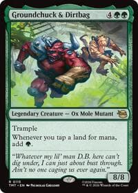 Groundchuck & Dirtbag - Teenage Mutant Ninja Turtles - Magic: The Gathering card