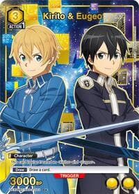 Kirito & Eugeo (C*) - UEX06BT: Sword Art Online Vol.2 - Union Arena card
