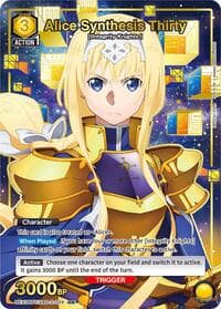 Alice Synthesis Thirty (U*) - UEX06BT: Sword Art Online Vol.2 - Union Arena card