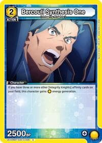 Bercouli Synthesis One - UEX06BT: Sword Art Online Vol.2 - Union Arena card