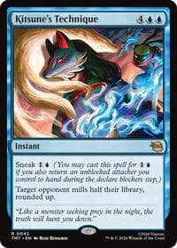 Kitsune's Technique - Teenage Mutant Ninja Turtles - Magic: The Gathering card