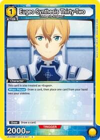 Eugeo Synthesis Thirty-Two - UEX06BT: Sword Art Online Vol.2 - Union Arena card