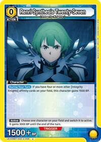 Renri Synthesis Twenty-Seven - UEX06BT: Sword Art Online Vol.2 - Union Arena card