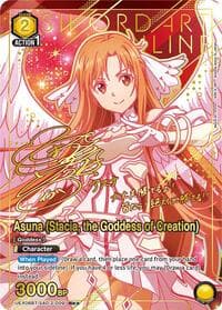 Asuna (Stacia, the Goddess of Creation) (R**) - UEX06BT: Sword Art Online Vol.2 - Union Arena card