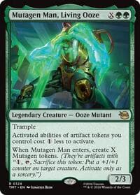 Mutagen Man, Living Ooze - Teenage Mutant Ninja Turtles - Magic: The Gathering card