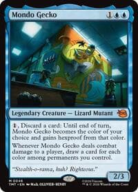 Mondo Gecko - Teenage Mutant Ninja Turtles - Magic: The Gathering card