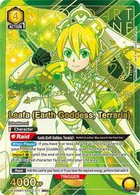 Leafa (Earth Goddess, Terraria) (SR**) - UEX06BT: Sword Art Online Vol.2 - Union Arena card