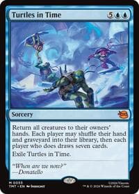 Turtles in Time - Teenage Mutant Ninja Turtles - Magic: The Gathering card