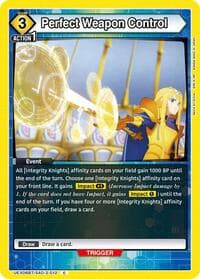 Perfect Weapon Control - UEX06BT: Sword Art Online Vol.2 - Union Arena card