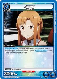 Asuna (014) - UEX06BT: Sword Art Online Vol.2 - Union Arena card