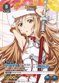 Asuna (014) (U*) - UEX06BT: Sword Art Online Vol.2 - Union Arena card