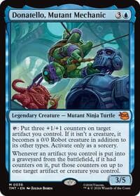 Donatello, Mutant Mechanic - Teenage Mutant Ninja Turtles - Magic: The Gathering card