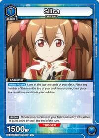 Silica (017) - UEX06BT: Sword Art Online Vol.2 - Union Arena card