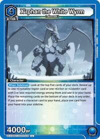 X'rphan the White Wyrm - UEX06BT: Sword Art Online Vol.2 - Union Arena card