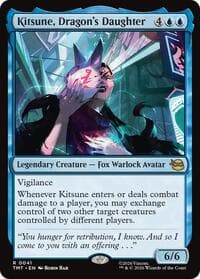 Kitsune, Dragon's Daughter - Teenage Mutant Ninja Turtles - Magic: The Gathering card