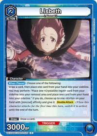 Lisbeth (020) - UEX06BT: Sword Art Online Vol.2 - Union Arena card