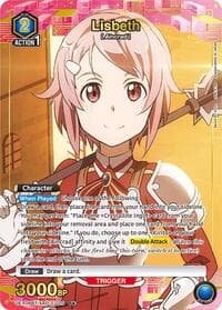 Lisbeth (020) (R*) - UEX06BT: Sword Art Online Vol.2 - Union Arena card