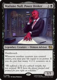 Madame Null, Power Broker - Teenage Mutant Ninja Turtles - Magic: The Gathering card