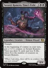 Savanti Romero, Time's Exile - Teenage Mutant Ninja Turtles - Magic: The Gathering card