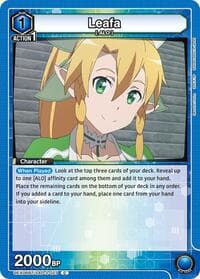Leafa (023) - UEX06BT: Sword Art Online Vol.2 - Union Arena card