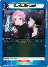 Crystallite Ingot - UEX06BT: Sword Art Online Vol.2 - Union Arena card