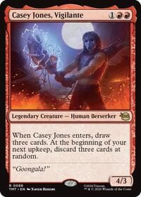 Casey Jones, Vigilante - Teenage Mutant Ninja Turtles - Magic: The Gathering card