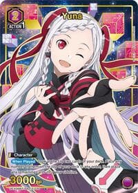 Yuna (030) (U*) - UEX06BT: Sword Art Online Vol.2 - Union Arena card