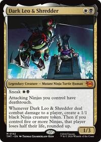 Dark Leo & Shredder - Teenage Mutant Ninja Turtles - Magic: The Gathering card