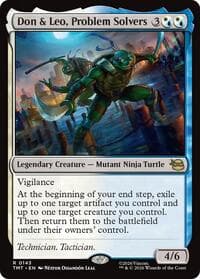 Don & Leo, Problem Solvers - Teenage Mutant Ninja Turtles - Magic: The Gathering card