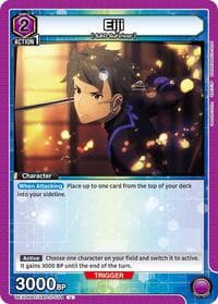 Eiji - UEX06BT: Sword Art Online Vol.2 - Union Arena card