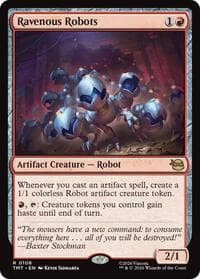Ravenous Robots - Teenage Mutant Ninja Turtles - Magic: The Gathering card