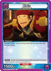 Klein (037) - UEX06BT: Sword Art Online Vol.2 - Union Arena card