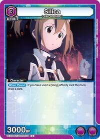 Silica (038) - UEX06BT: Sword Art Online Vol.2 - Union Arena card