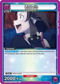 Lisbeth (039) - UEX06BT: Sword Art Online Vol.2 - Union Arena card