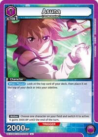 Asuna (040) - UEX06BT: Sword Art Online Vol.2 - Union Arena card