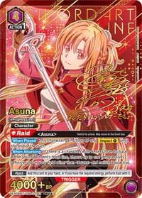 Asuna (042) (SR**) - UEX06BT: Sword Art Online Vol.2 - Union Arena card