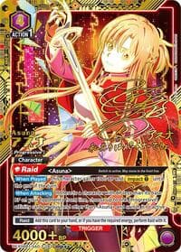 Asuna (042) (SR***) - UEX06BT: Sword Art Online Vol.2 - Union Arena card