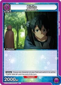 Kirito (047) - UEX06BT: Sword Art Online Vol.2 - Union Arena card