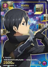 Kirito (048) (U*) - UEX06BT: Sword Art Online Vol.2 - Union Arena card