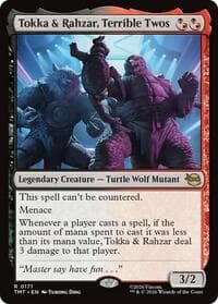 Tokka & Rahzar, Terrible Twos - Teenage Mutant Ninja Turtles - Magic: The Gathering card
