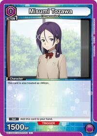 Misumi Tozawa - UEX06BT: Sword Art Online Vol.2 - Union Arena card