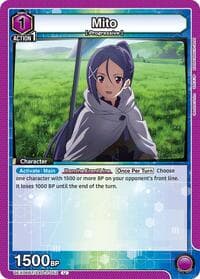 Mito (052) - UEX06BT: Sword Art Online Vol.2 - Union Arena card