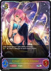 Lyrial, Archer Throne - Shadowverse: Evolve Promo Cards - Shadowverse: Evolve card